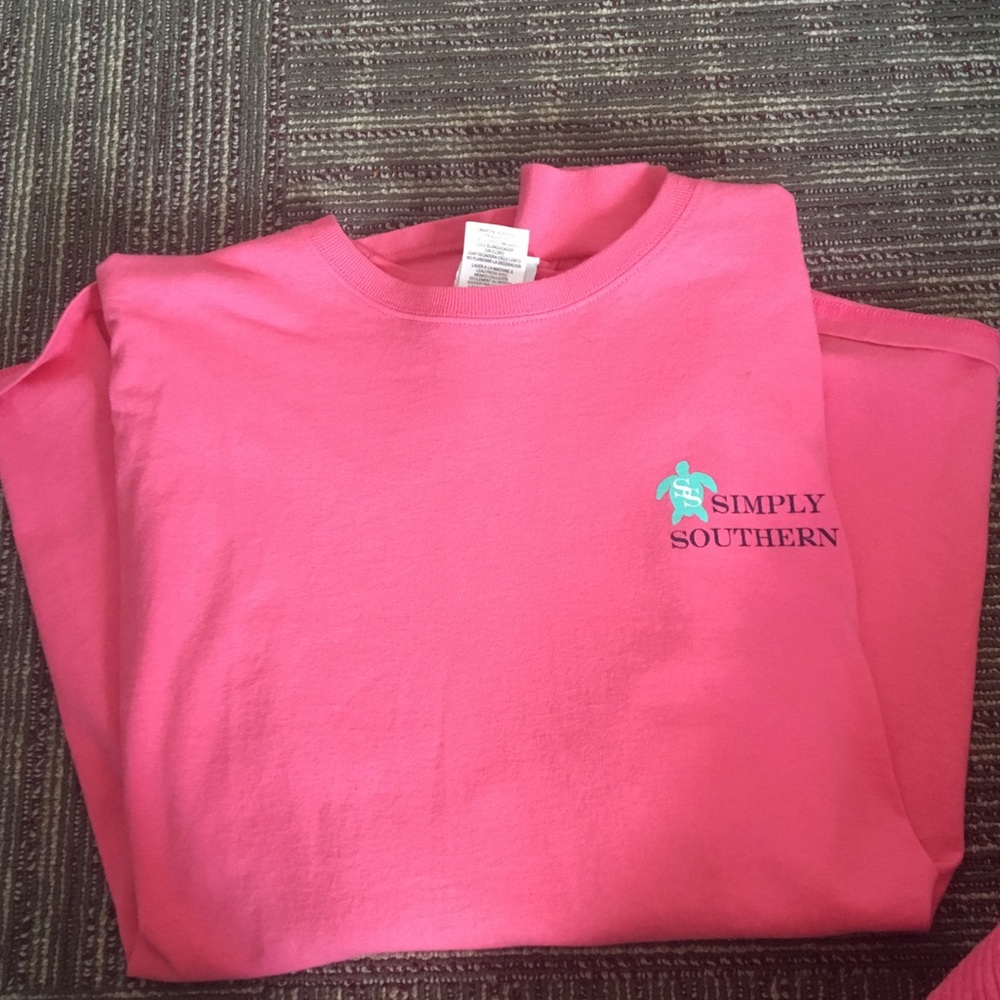 Pink Simply Southern long sleeve